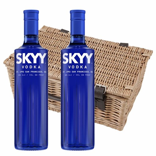 Skyy Vodka 70cl Twin Hamper (2x70cl)